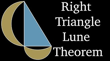 Lunes off a Right Triangle (visual proof)