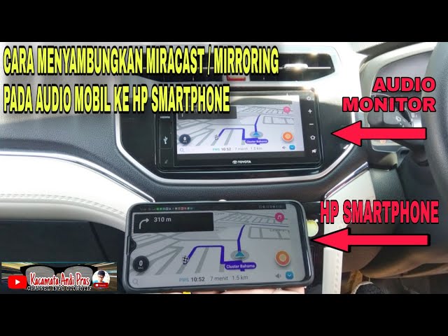 Cara Menyambungkan Miracast / Mirroring Audio Mobil Ke HP Smartphone Android class=