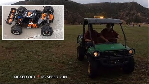 LOSI DBXL-E 2.0 Speed Run & Kicked Out Of my City Park ? Castle xlx2 800 kv