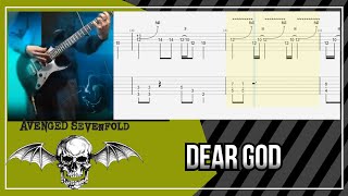 Avenged Sevenfold - Dear God Guitar Cover With Tab (Drop D)