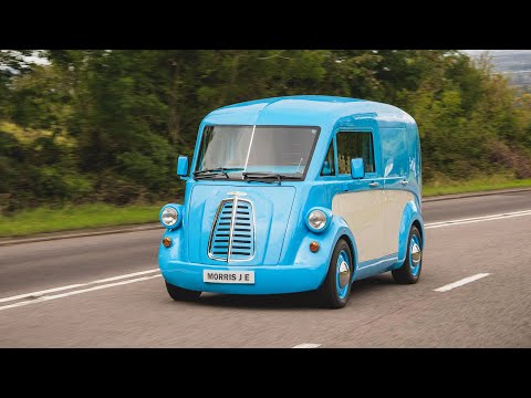 Morris J-Type Commercial Van Lives Again, As An EV