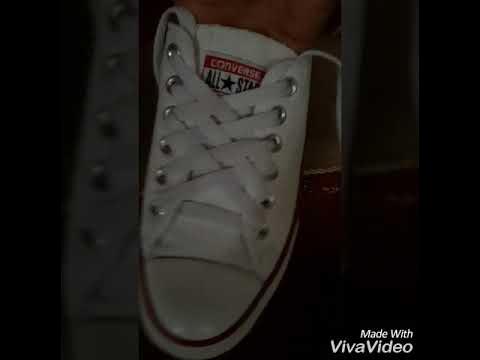 Opresor Intercambiar Noreste Como poner cordones en converse de forma diferente - YouTube