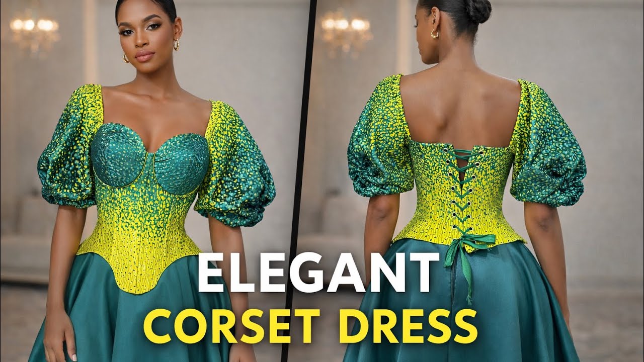 Как сшить корсетный топ | Чашечки для бюста, косточки и шнуровка на спине, часть 2