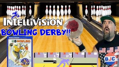 INTELLIVISION Bowling Derby!!??? -3 Games trying to Hit 200+ to Hear the Band Play!!!