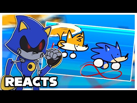 Metal Sonic Reacts to Something about Sonic The Hedgehog Part 2!