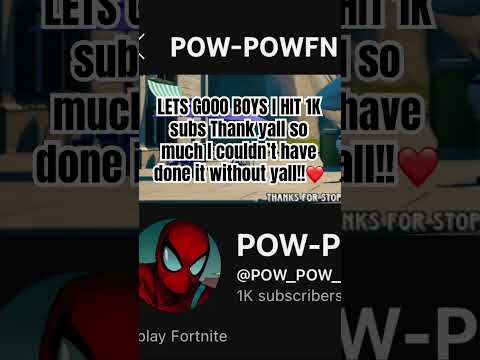 LETS GOOO 1K