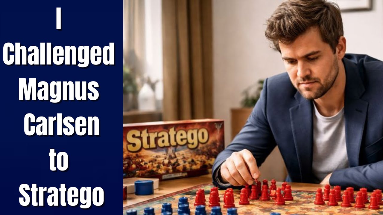 Stratego Ranked Game - I Challenged Magnus Carlsen to a Game of Stratego #88