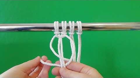 Macramé Beginners - Square Knot and Alternating Square Knot