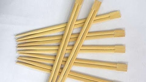Automatic Disposable Bamboo Chopsticks Making Machine
