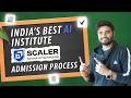 Scaler School of Technology Admission Process 2026 - Exam, Process, Interview
