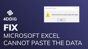 How to Fix Microsoft Excel Cannot Paste the Data Error?|Excel Cannot Paste Data on Windows 11/10/8