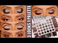 5 LOOKS 1 PALETTE | COLOURPOP STONE COLD FOX | MagdalineJanet