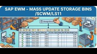 SAP EWM - Mass Update Storage Bins