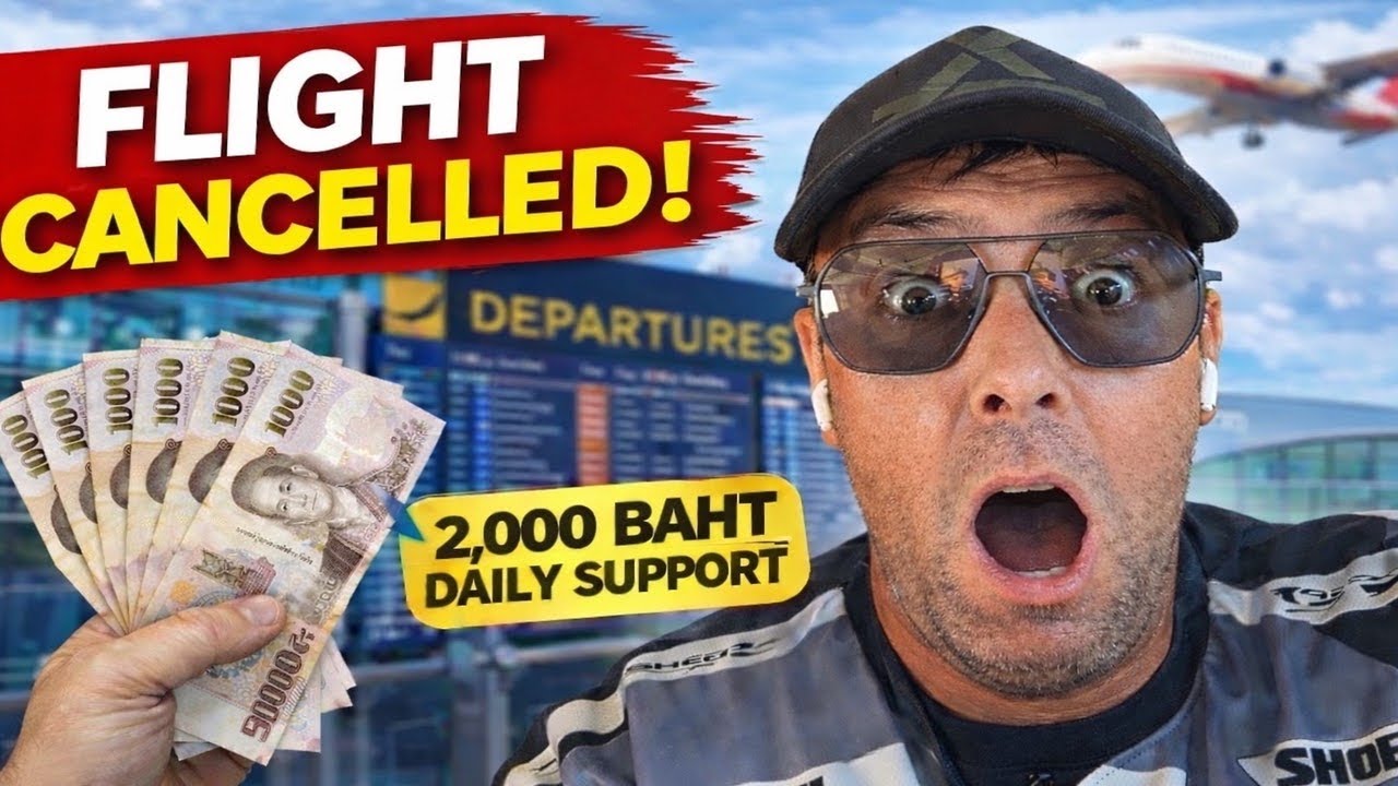 Рейс в Бангкок отменен, виза просрочена, но, по крайней мере, мой сын снова в моей жизни ❤️🇹🇭