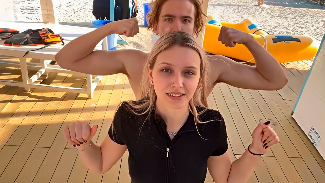 Кусает ноги Жены / Энзай с Владой на пляже в Дубае / enzzai стрим