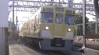 西武鉄道2413F+2007F(LAIMO) 各停小平行 小平1番到着