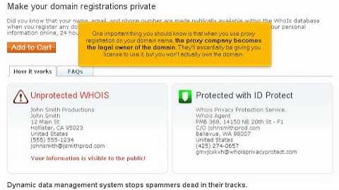 Should I pay for private domain registration?