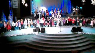 Evan at School Christmas Program