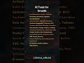 AI Tools for Growth