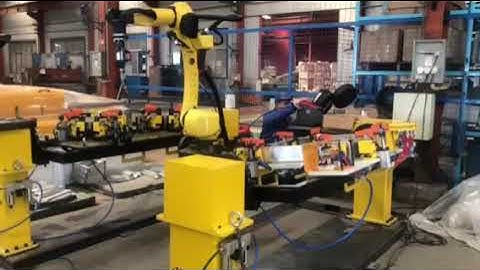 Austrian Aluminum Welding Project. Fronius CMT Welding Machine + FANUC Robot