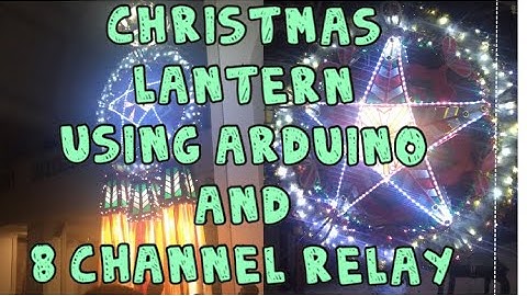 How to install arduino mega in Christmas lantern #AnthonDIY