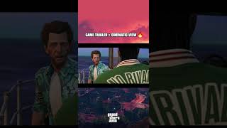 Game Trailer vs Cinematic 📈 #gta #trending #trendingshorts #ytshorts #yt #viral #gaming #youtube