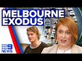 Thousands flee Melbourne for regional towns | Coronavirus | 9 News Australia