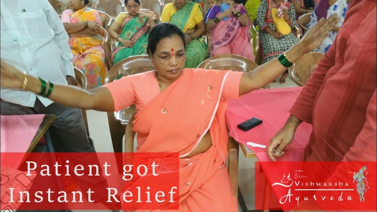 Frozen Shoulder cure with in one minute Ayurvedic Frozen Shoulder