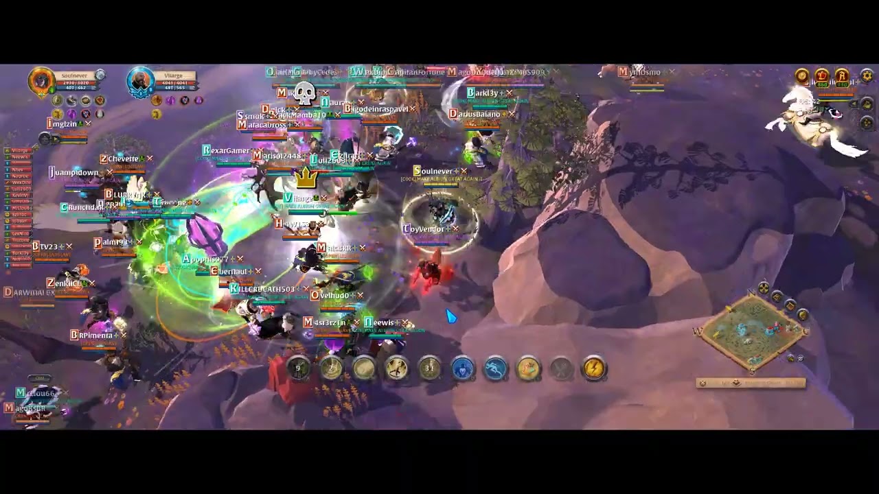 MAGA vs Unslave Vortex morado - POV Healer