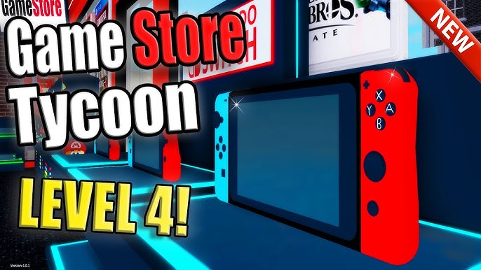LVL 11🏢] Game Store Tycoon 🎮 - Roblox
