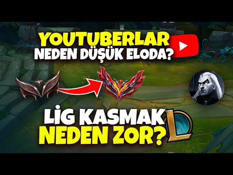 LOLDE LİG ATLAMAK GERÇEKTEN ZOR MU? | İÇERİK ÜRETİCİLERİ NEDEN YÜKSEK ELOYU BIRAKTI? | Pace LoL