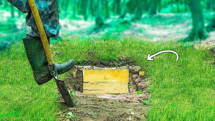 ПОСТРОИЛИ КРУТУЮ ЗЕМЛЯНКУ В ЛЕСУ!