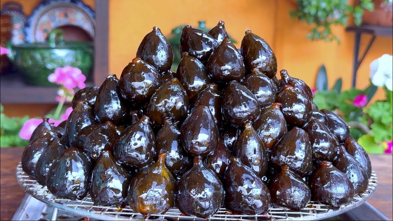 DULCE  DE HIGOS CRISTALIZADOS RECETA FÁCIL ORIGINAL SIN SECRETOS