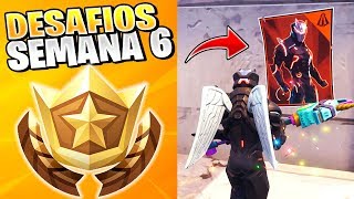 Como Completar Todos Los Desafíos De La Semana 6 En Fortnite Tesoro, Carburo Y Omega...