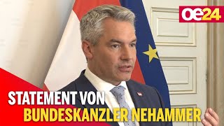 Nehammer-Statement zur EU-Wahl