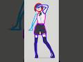 レゼダンスの描き方！How to draw Reze Dance！ #chainsawman #レゼ #レゼダンス #reze #rezedance