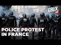 French Police Protest After Prison Staff Killed In Ambush On Prison Van, Manhunt On For Suspects