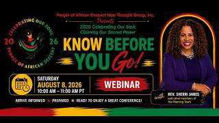 Know Before You Go Webinar