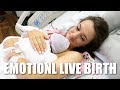 EMOTIONAL LIVE BIRTH // LABOR AND DELIVERY VLOG 2018