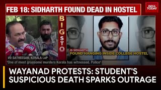 Massive Protests in Wayanad Over Suspicious Student Death; Seven Arrested