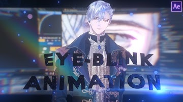 Eye Blink Animation Tutorial // After Effects