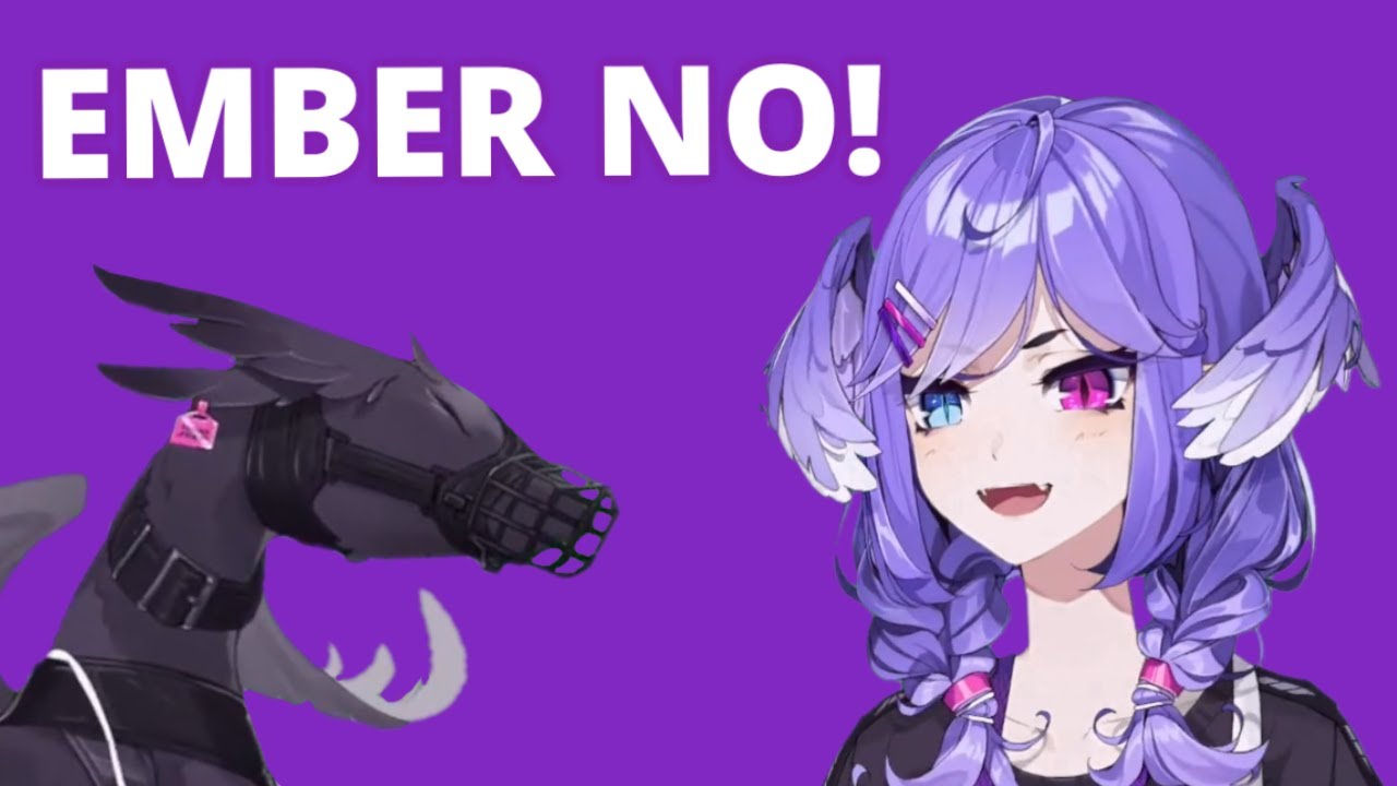 Ember is a brat and tries to eat plastic [Selen Tatsuki | NijisanjiEN]