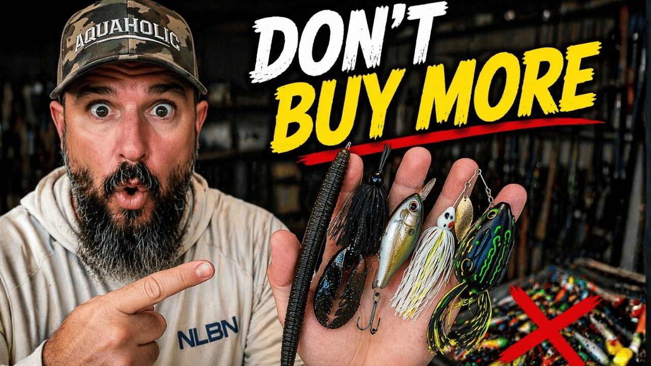 If I LOST All My Bass Fishing Gear, I’d Buy These 5 Lures FIRST