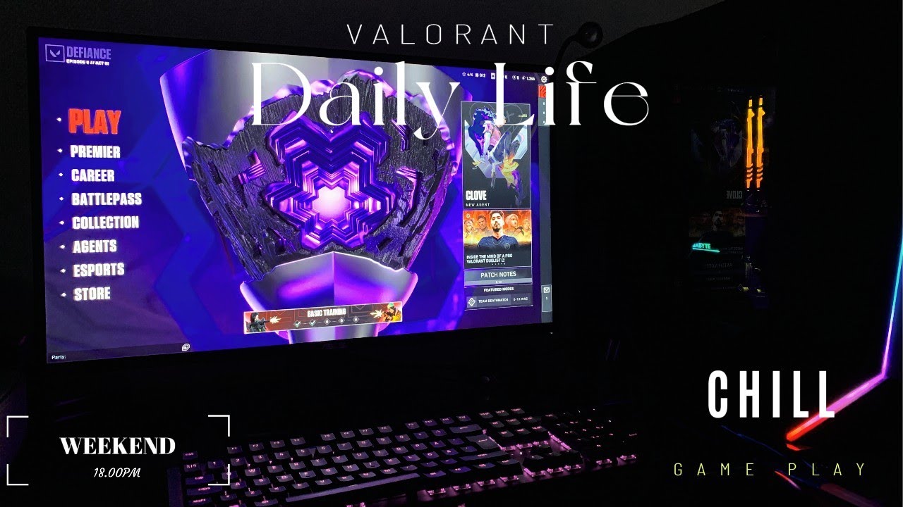 The Most Intense Game of Valorant I Ever Played (Rainy Day) asmr - YouTube