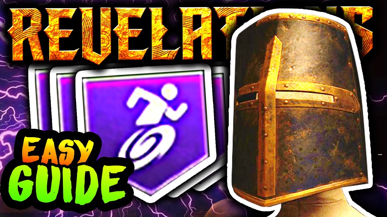 REVELATIONS EASTER EGGS: KNIGHT HAT GUIDE (PURPLE STAMINUP TUTORIAL & KNIGHT HELMET WALKTHROUGH)