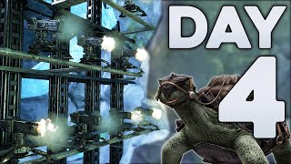 DUO Raiding a Stacked Ice Cave! - ARK PvP