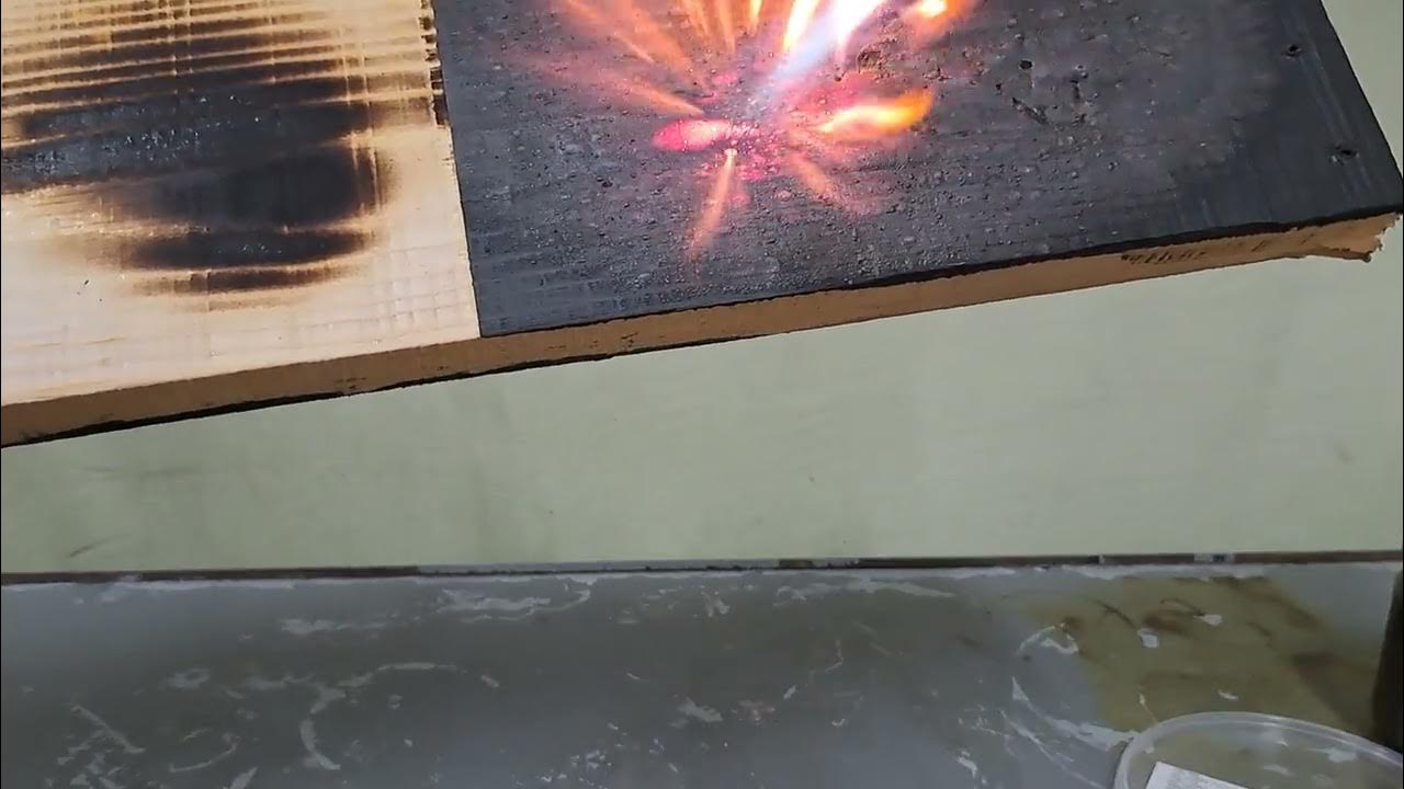 огнезащитное графеновое покрытие - YouTube