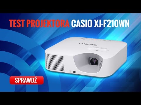 Test bezlampowego projektora DLP Casio XJ-F210WN