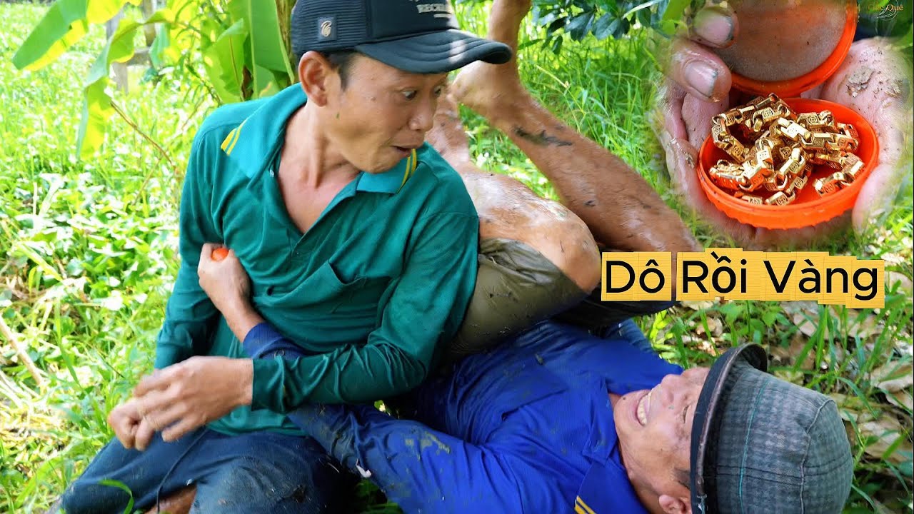 Đi Kéo Lưới Lụm Được Vàng | Gấc Quê