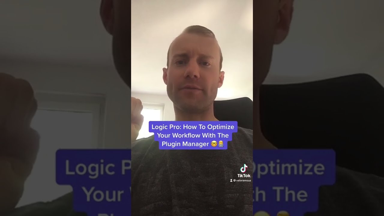 Logic Pro: How To Optimize Your Workflow With The Plugin Manager 🤓👨‍💻